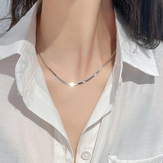 AWT-179 Thin Snake Chain- Golden