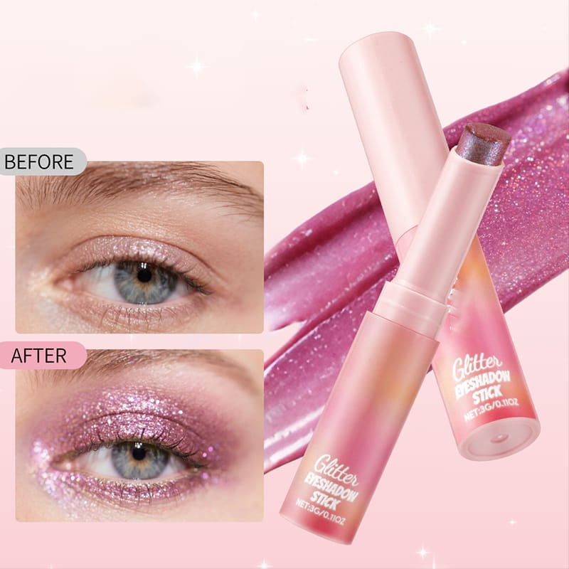 2 In 1 Jelly Shiny Shimmering Eyeshadow Stick
