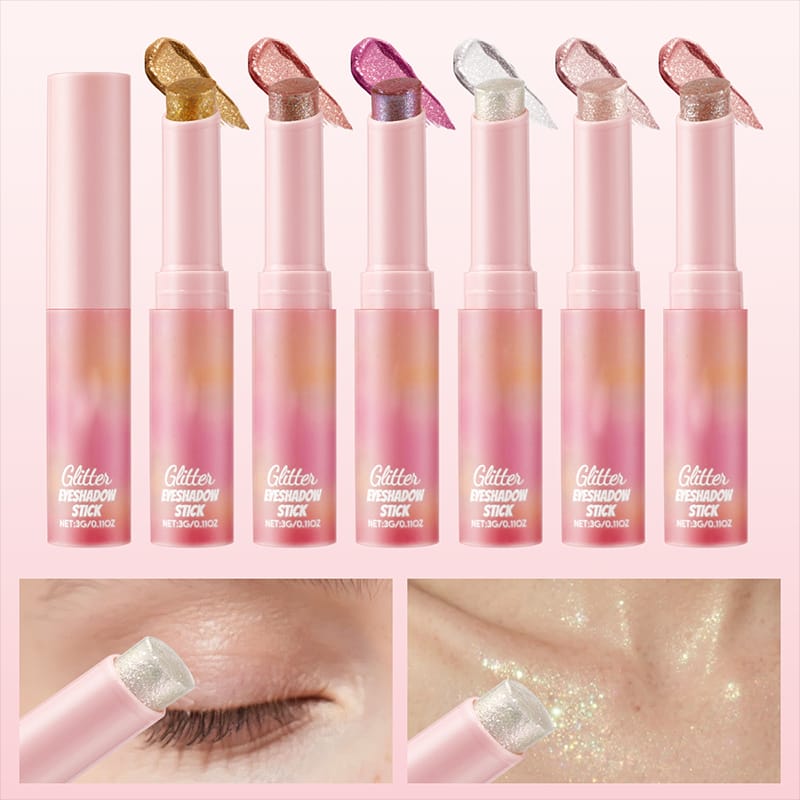 2 In 1 Jelly Shiny Shimmering Eyeshadow Stick