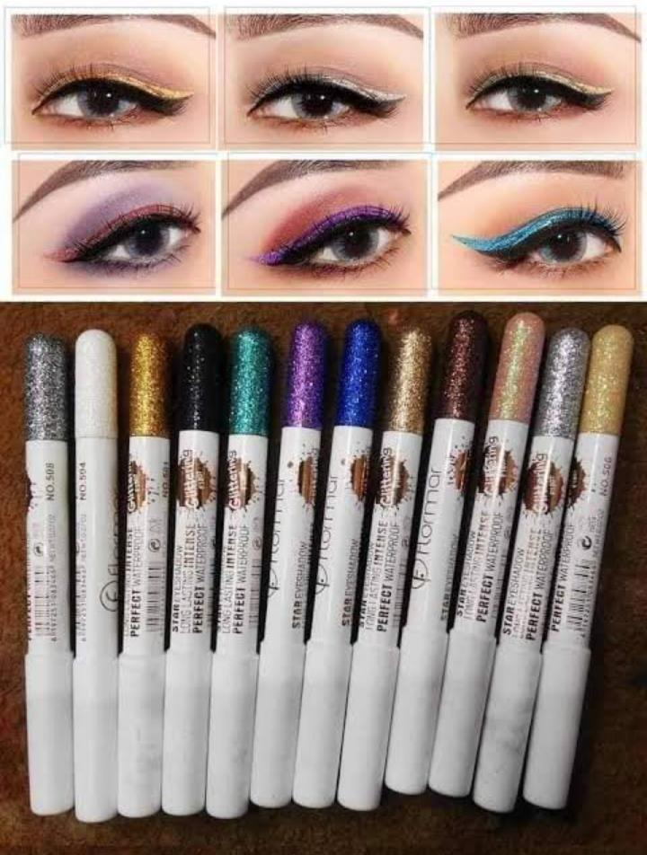 Matte & Glitter Eye Pencils for Pakistani Women