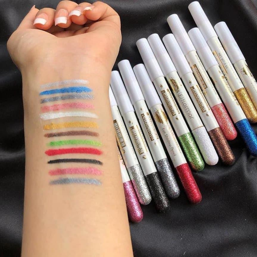 Matte & Glitter Eye Pencils for Pakistani Women