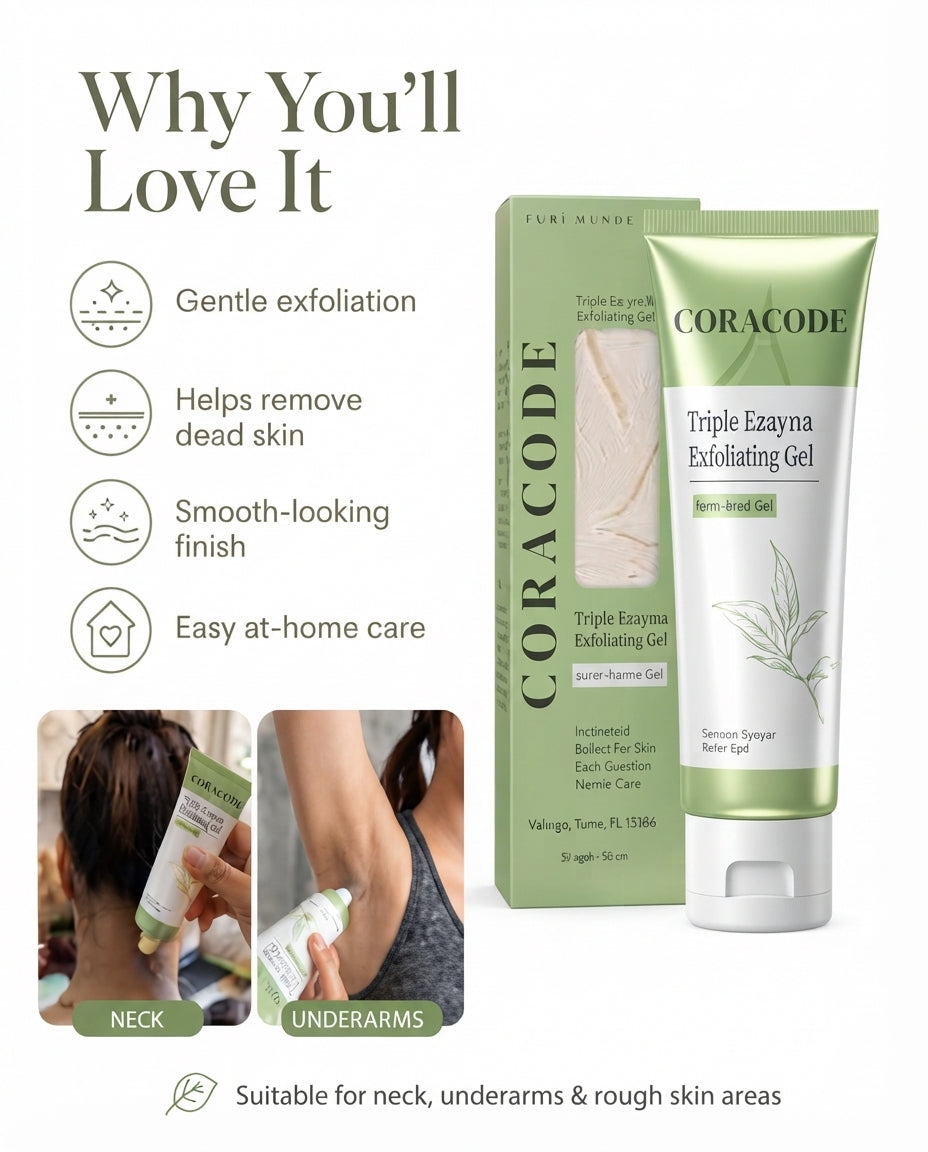Coracode Triple Enzyme Exfoliating Gel 5