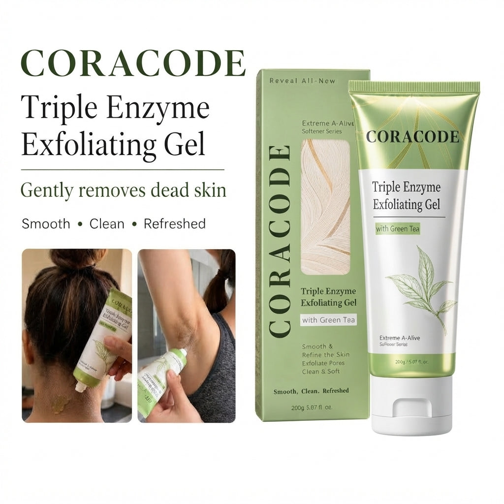 Coracode Triple Enzyme Exfoliating Gel 3