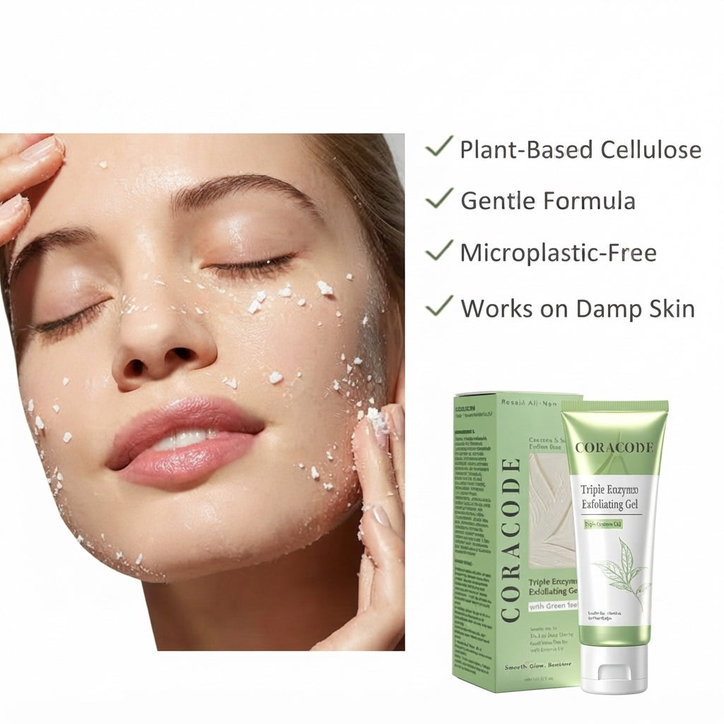 Coracode Triple Enzyme Exfoliating Gel 4
