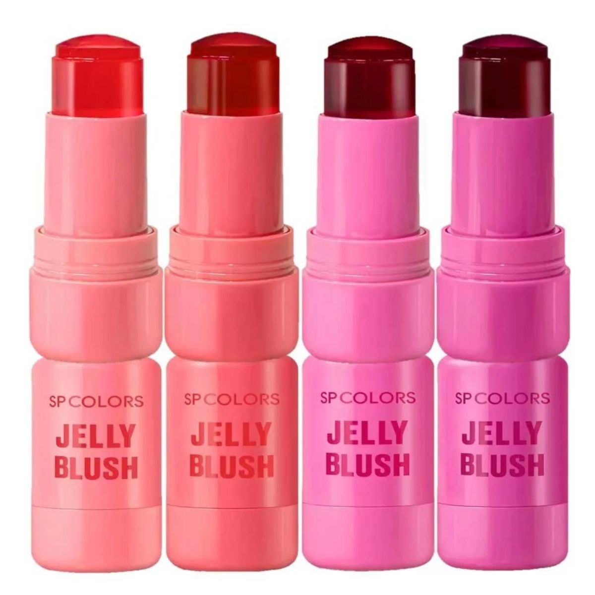 Jelly Tint Set of 4 – Long Lasting Lip & Cheek Tint Collection