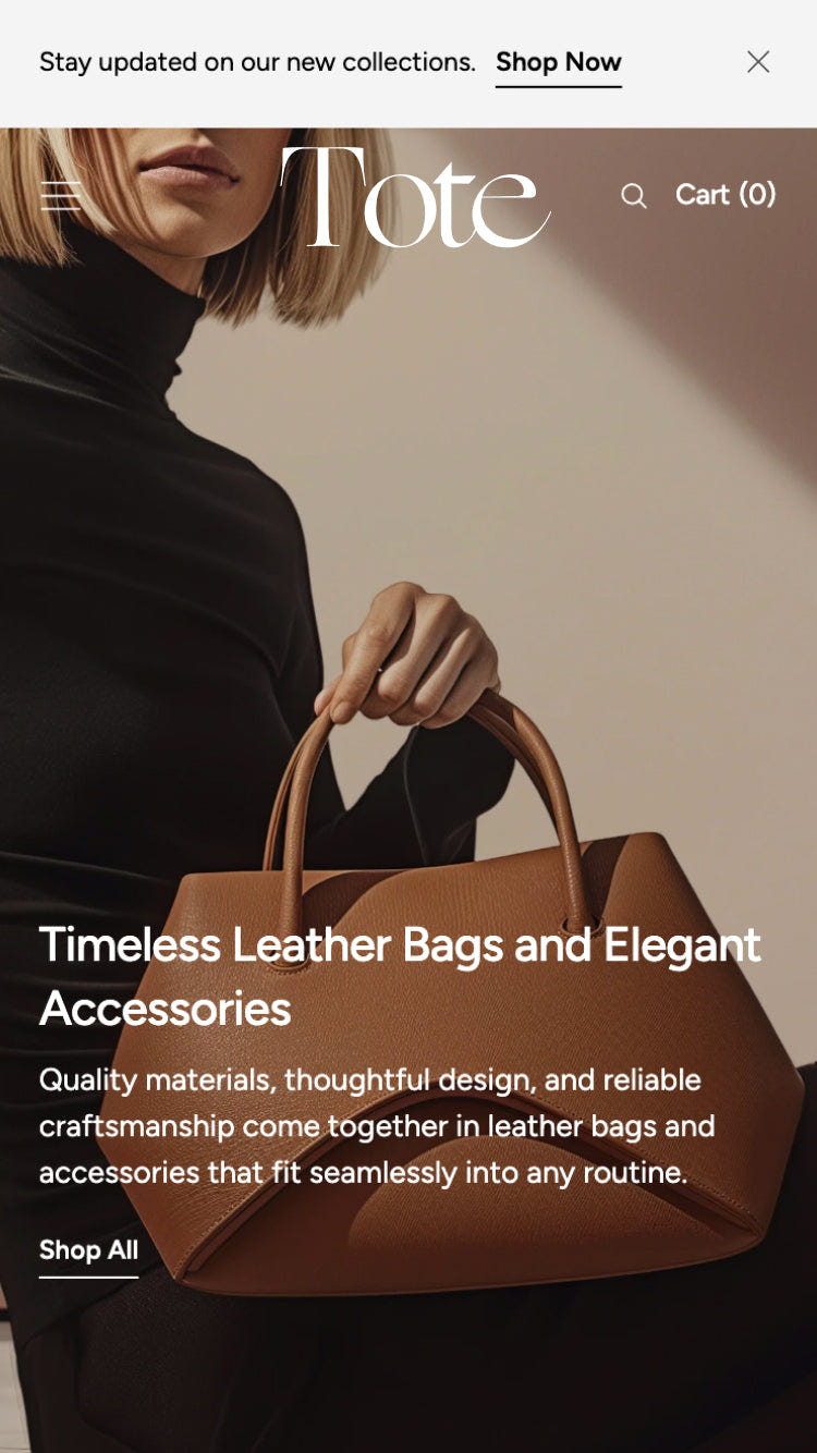 Small Convertible Flex Bag