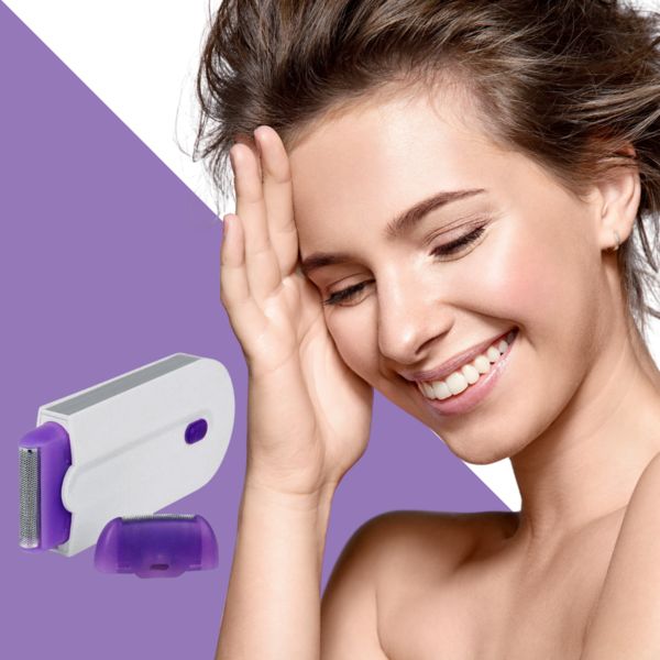 Finishing Touch Yes Hair Remover – Rechargeable Painless Facial & Body Hair Removal Device for Women | Electric Epilator for Face, Upper Lip, Underarms, Bikini & Legs